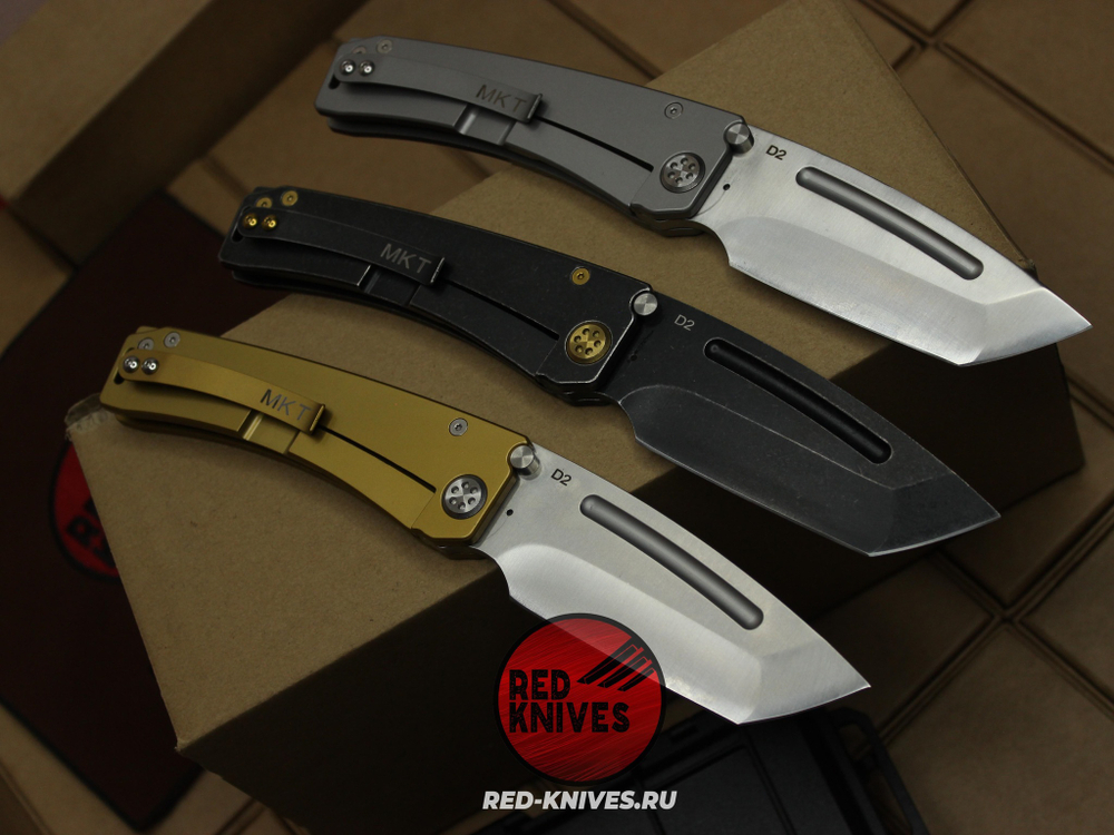 Нож Medford Knives Marauder-H Tanto - темная ркоять, темный клинок