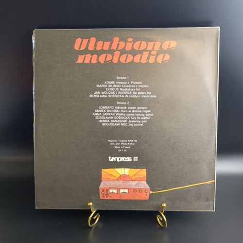 LP Ulubione Melodie - Сборник поп музыки. Виниловая пластинка 12 дюймов. Польша