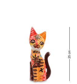 Decor and Gift 99-282 Фигурка «Кошка» н-р из трех 30,25,20 см (албезия, о.Бали)