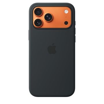 Чехол Silicone Case MagSafe для iPhone 17 Pro Max Черный