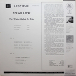 Walter Bishop Jr. Trio / Speak Low (LP)