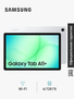 Планшет Samsung Galaxy Tab A11+ Wi-Fi, 11" 128 ГБ, серебристый