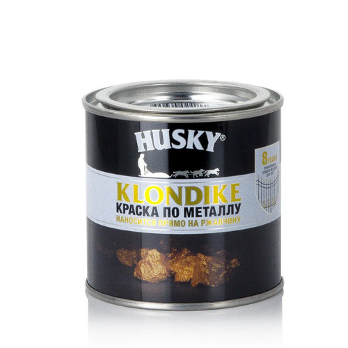 КРАСКА HUSKY-KLONDIKE МЕТ/ГЛЯНЦ СВЕТЛО-ЖЕЛТАЯ RAL 1018 250МЛ