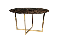 Стол обеденный Garda Decor Dark Emperador