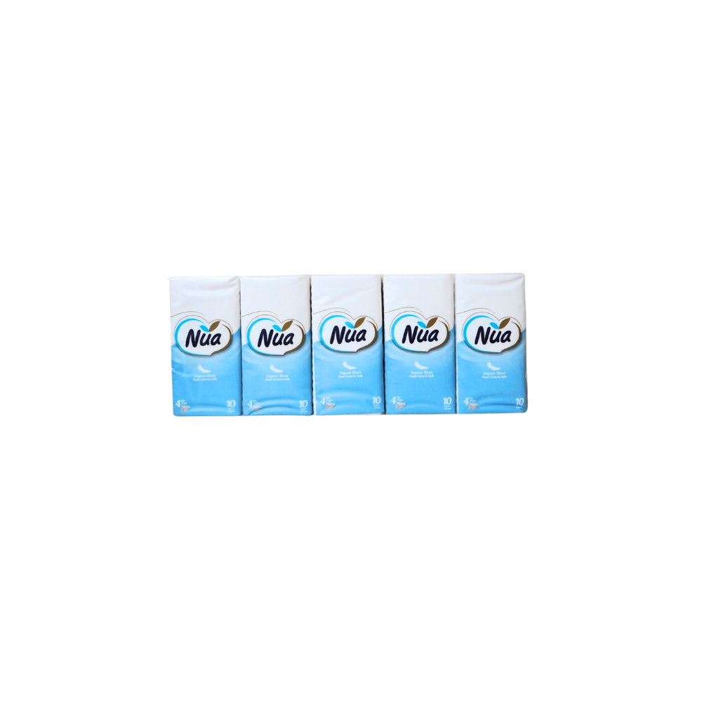 Nua Бумажные салфетки Silky soft 10 шт