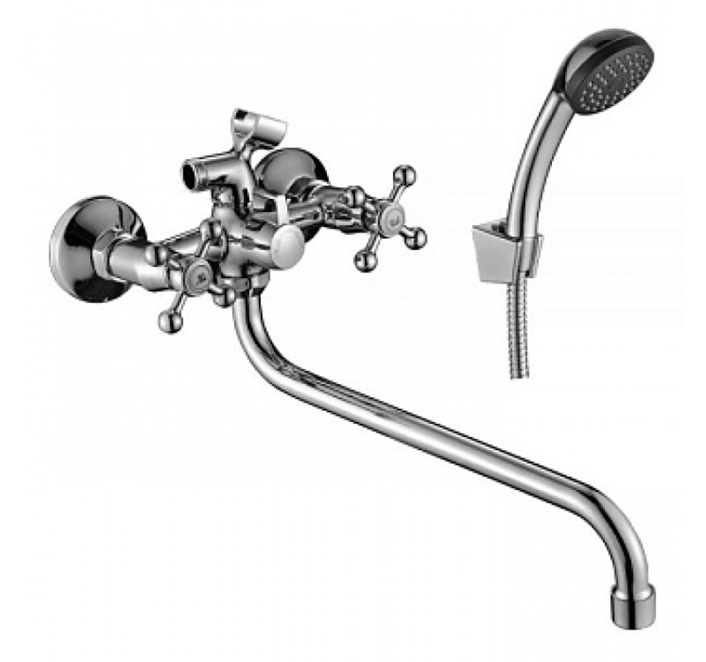 Смеситель для ванны aQuaDv, керамика 202-03