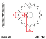 Звезда JTF568.15