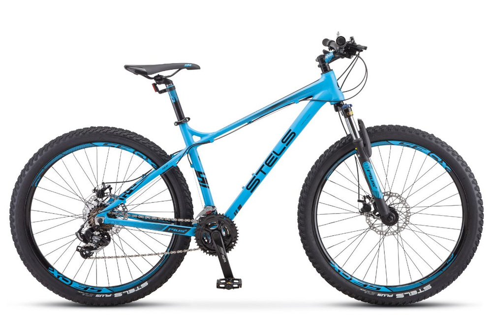 Велосипед 27.5" STELS Adrenalin MD р.18" Синий 2019 арт.V010
