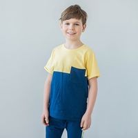 Футболка "Duo" индиго