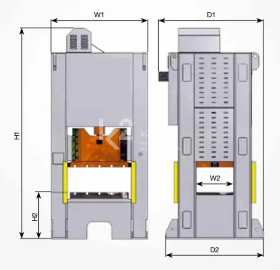 Кривошипный пресс RHTC PPMFS-2-300