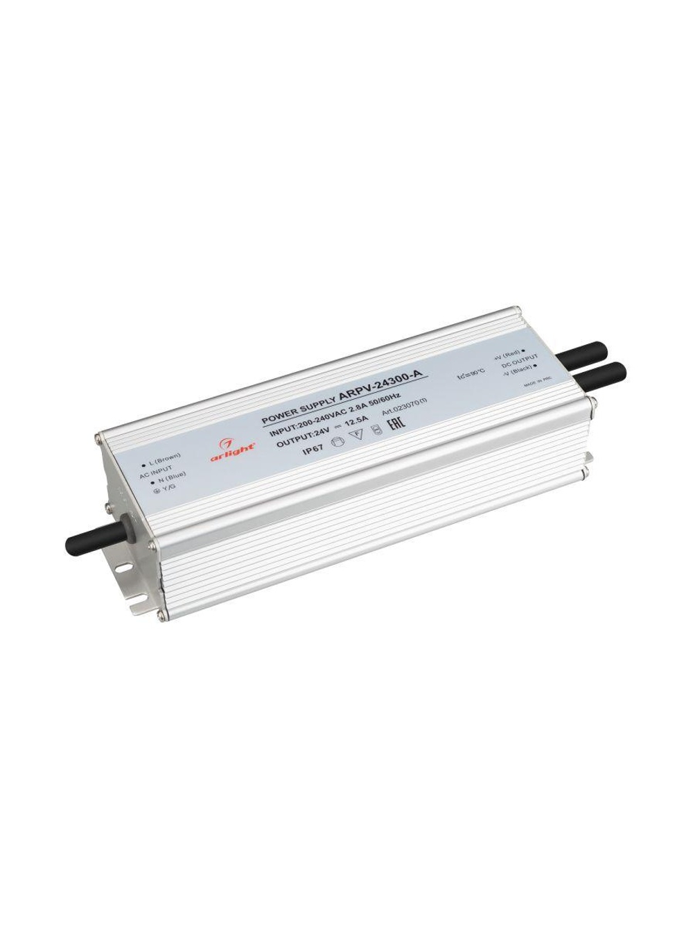 Блок питания ARPV-24300-A 24В 12.5А 300Вт IP67 метал. Arlight 023070(1)