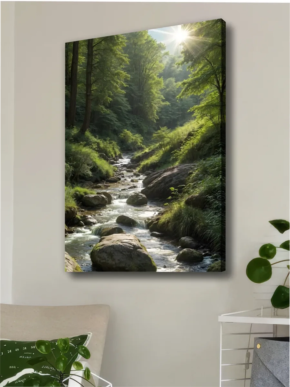 Картина Река времени на стену 50x70см 1шт.