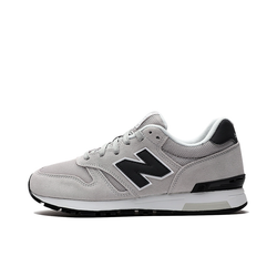 alt="New Balance 565 Cloud Grey ML565CLG серые ретро-кроссовки вид сбоку на белом фоне"