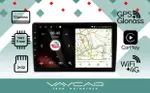 Магнитола для Volkswagen Golf 2003-2012/Golf Plus 2005-2014 - Vaycar VA81U-08364 на Android 13, 4G SIM-слот