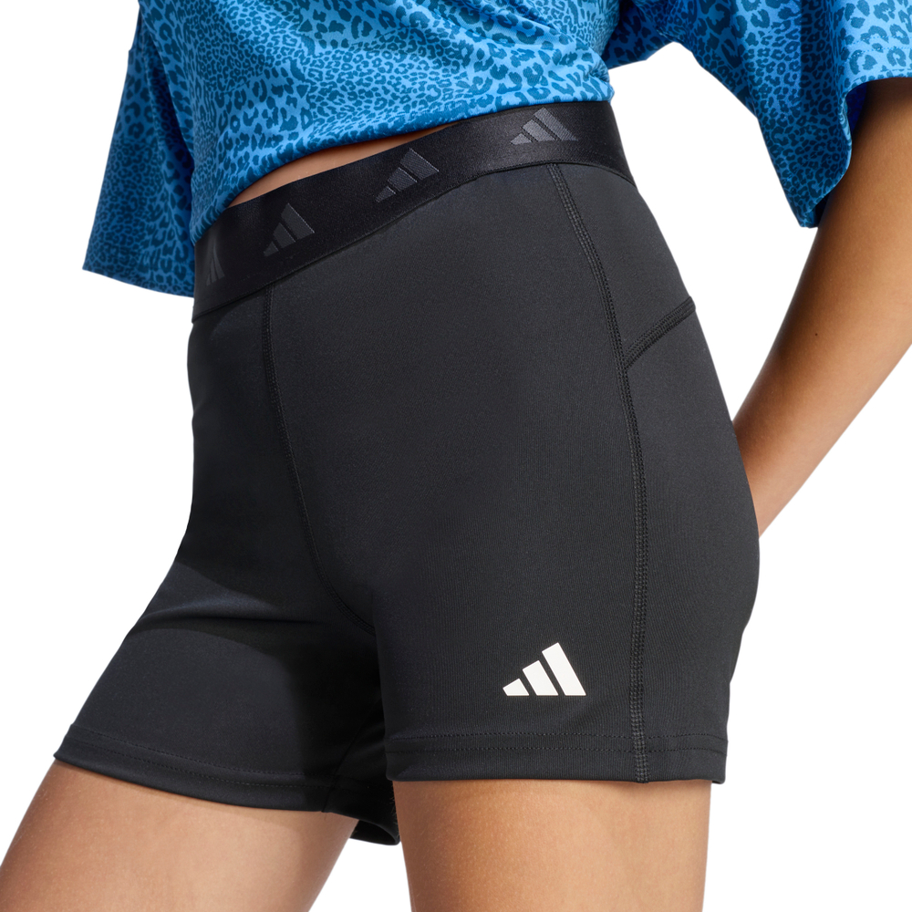 Детские шорты Adidas Techfit Leggings - black/carbon/white