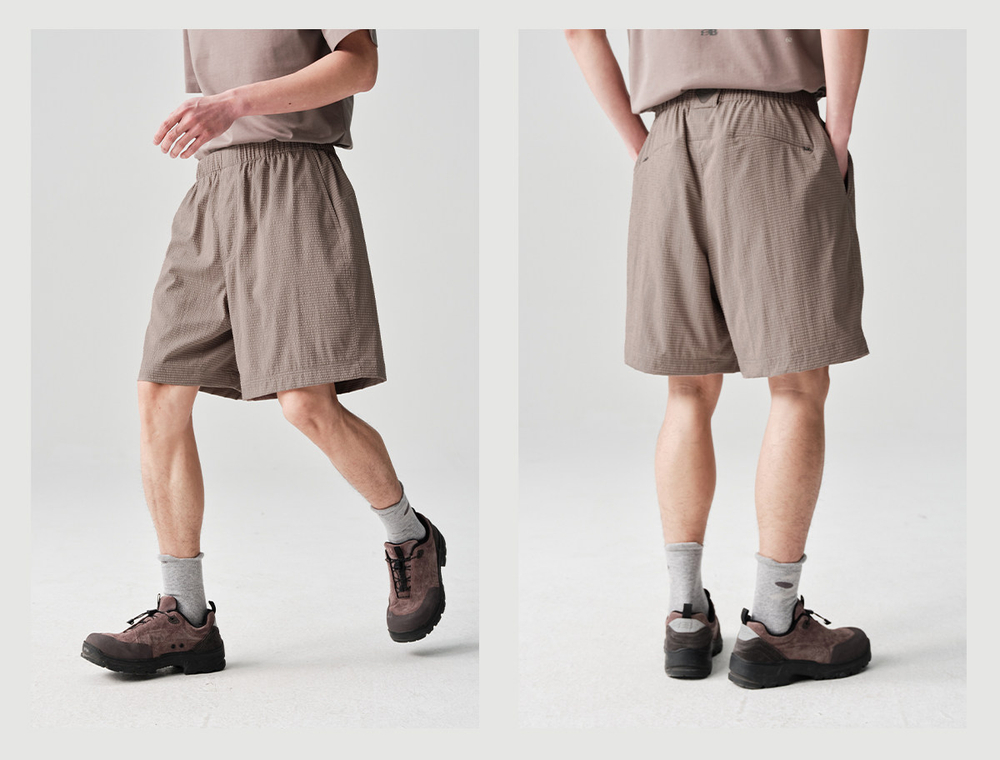Шорты Nothomme BlueMonte Poplin коричневый