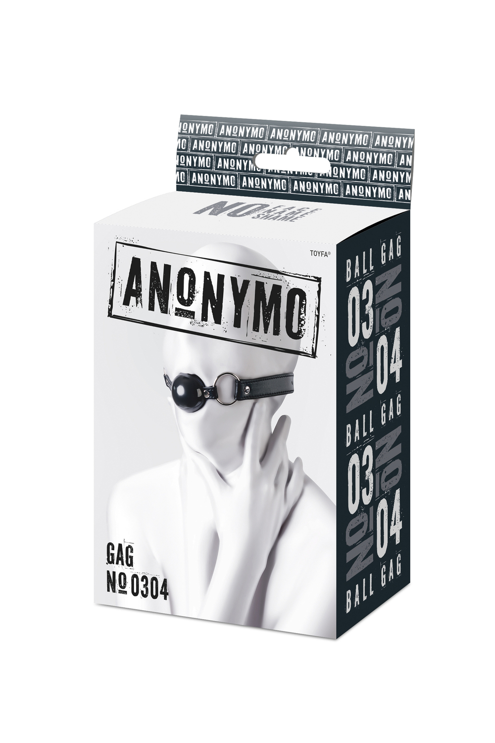 Кляп Anonymo, черный