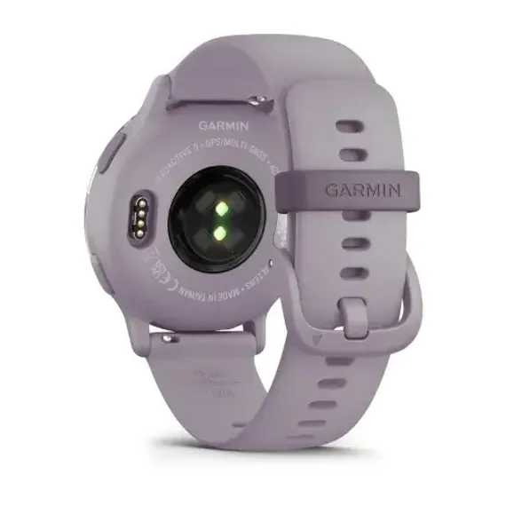Garmin Vivoactive 5 цвет орхидеи с металлическим безелем и силиконовым ремешком