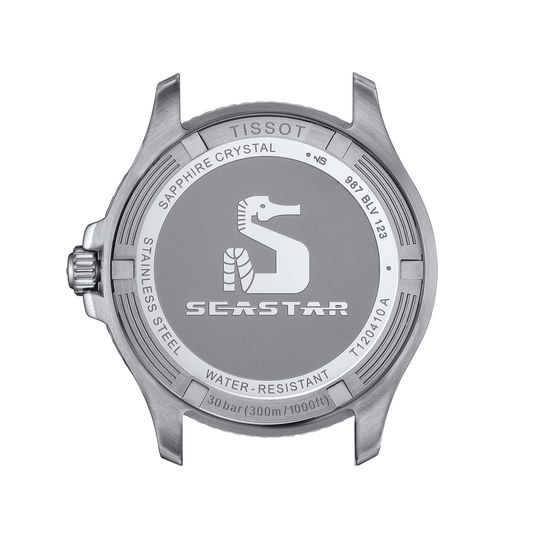 Tissot T120.410.11.051.00 мужские часы для дайвинга Seastar 1000 задняя крышка