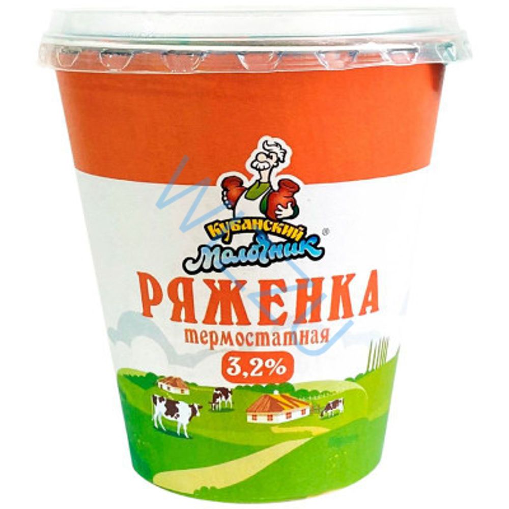 Ряженка "Премиум"3,2% термостатная, стакан,260г,г/я