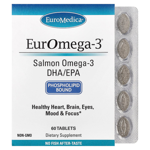 EuroMedica, EurOmega-3®, 60 таблеток