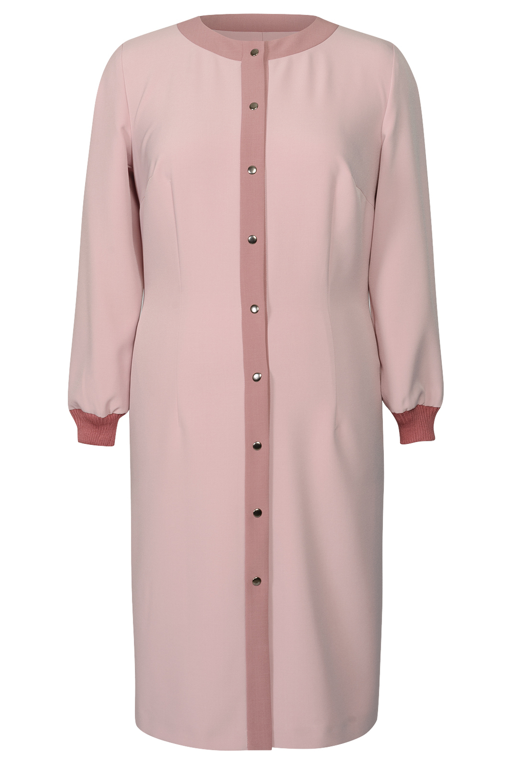 Офисное платье 2656АЕ, пастель