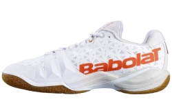 Мужские кроссовки для сквоша/бадминтона Babolat Shadow Tour - white/light grey
