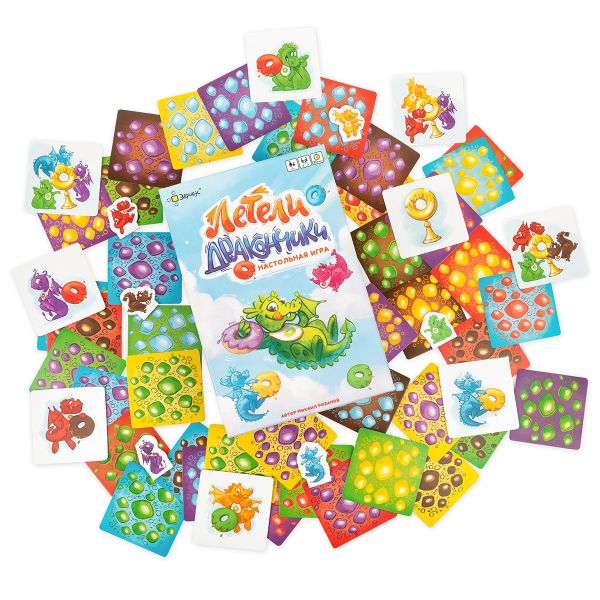 Игра настольная Летели дракончики, Эврикус BG-17065