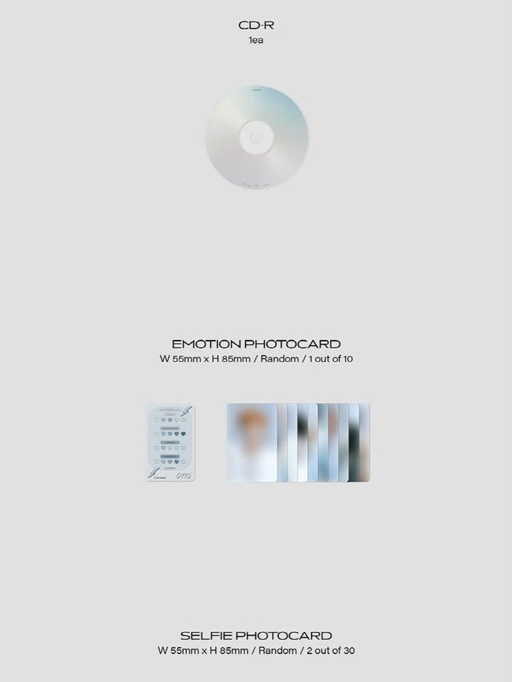 Альбом THE BOYZ - BE AWARE 7th Mini Album 3 Version SET
