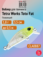 Воблер DUO Tetra Works Toto Fat 35 S, CZA0778 Spinning Bachiworm