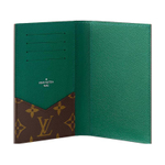 LOUIS VUITTON Passport Cover Colormania Green