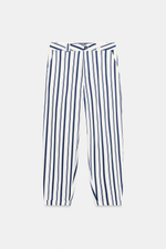 БРЮКИ ЧИНОС В ПОЛОСКУ — ZARA