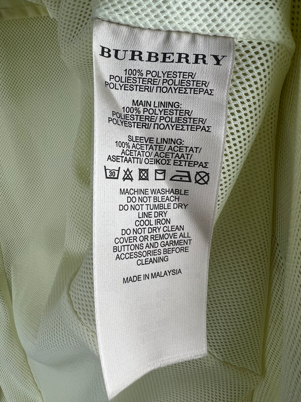 Плащ Burberry