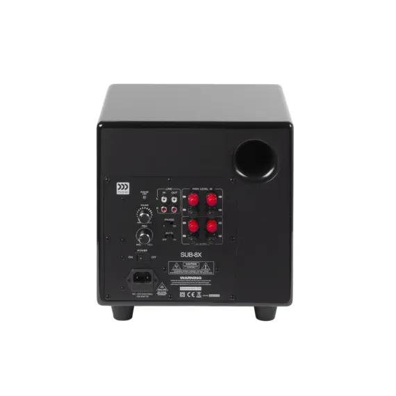 Morel Sub 8X Black