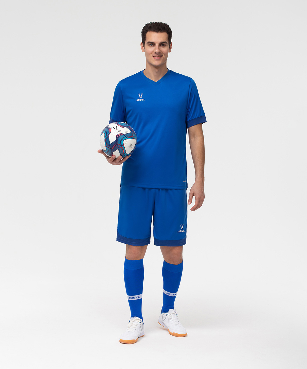 Футболка игровая DIVISION PerFormDRY Union Jersey, синий/темно-синий/белый