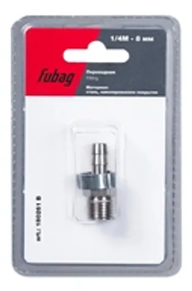 Переходник Fubag с 3/8"M на елочку 10 мм в блистере
