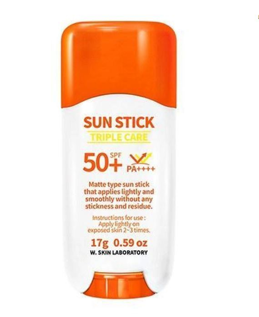 Солнцезащитный стик W.SKIN Sun Stick Triple Care, 17г
