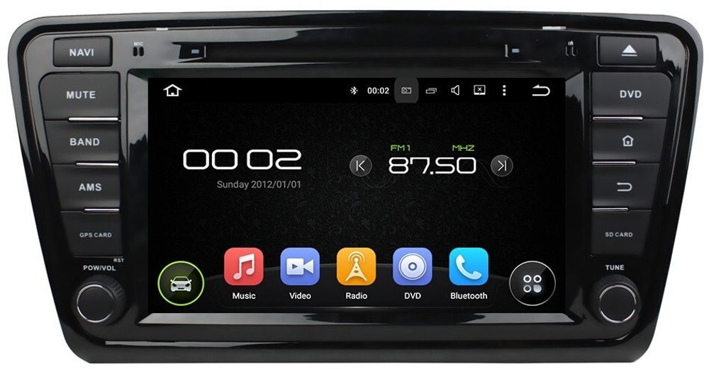 Магнитола для Skoda Octavia A7 2013-2020 - Kuberg KD-8035-P5-32 на Android 10