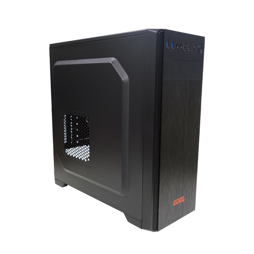 Корпус Mastero DC-04, Без БП, ATX, чёрный, 1xFAN, 2xUSB2, 2xUSB3 (MS-DC-04-FB)