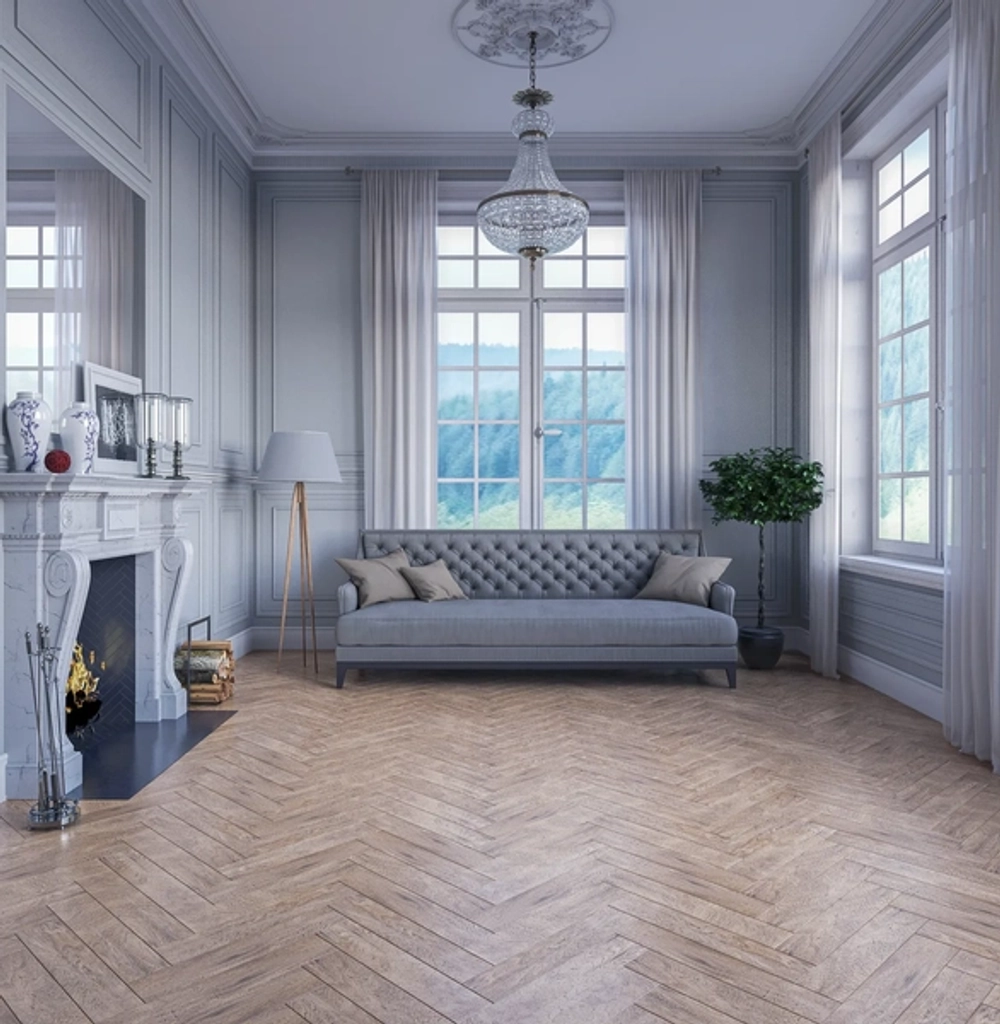 Ламинат Herringbone Херрингбон Metz Oak
