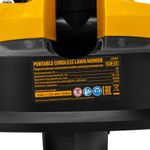 Портативная аккумуляторная газонокосилка CLM-22, Li-ion, 20В, 220 мм // Denzel