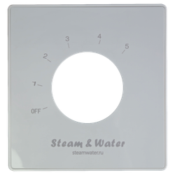 Настенный регулятор громкости звука настенный Steam&water SOUND CONTROL White 230 (Цвет белый, 5 уровней громкости, 4-8 Ом, 30W)