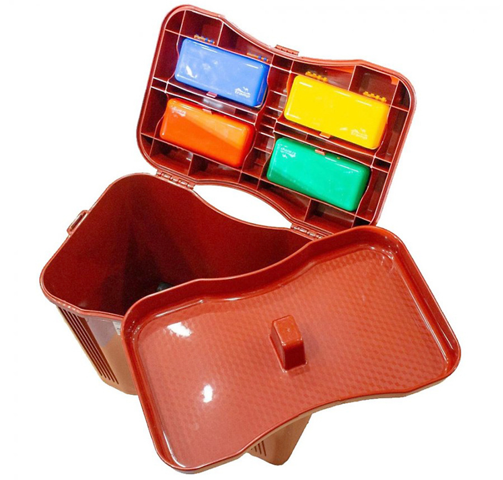 Рыболовный ящик Tramp TRA-181-9205 (терракотовый)