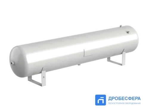Ресивер для компрессора РГ 150/16 горизонтальный нержавеющая сталь