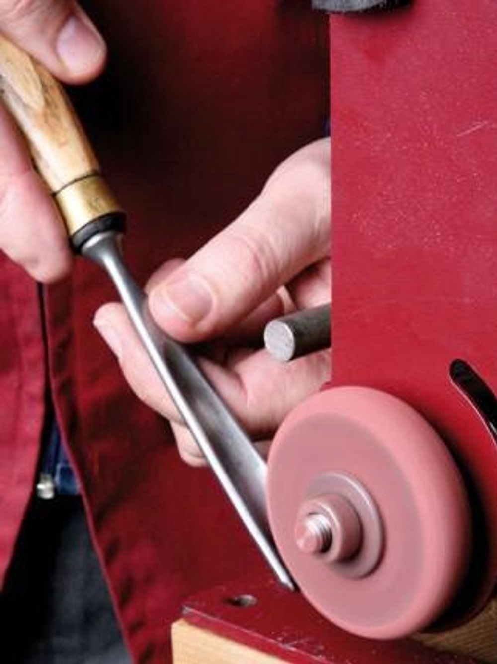 Набор для хонингования Robert Sorby Pro Edge Honing Kit. Диск для грубой заточки и державка М00011821