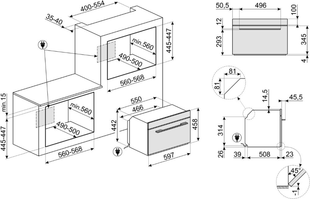 Smeg SO4102S3B3
