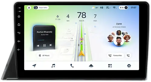 Магнитола для Toyota Sienta 2 2015-2022 - Teyes CC4L монитор 10.1" IPS, Android 14, Быстрая, Snapdragon 662, CarPlay, 4G SIM-слот