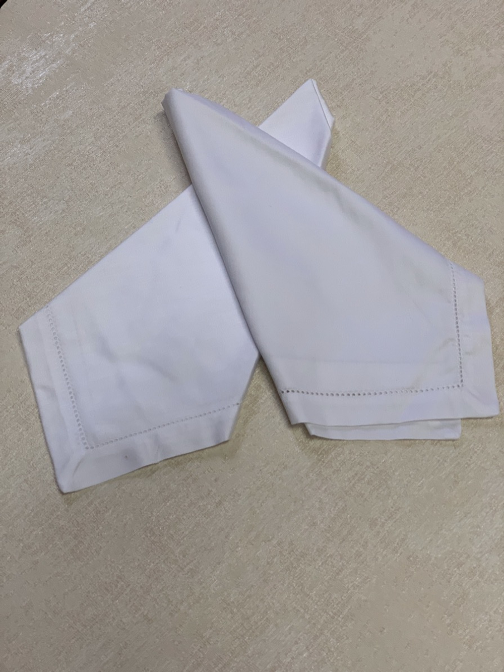 Скатерть 170х270 и 12 салфеток Gamba 1352 Bianco белая