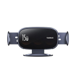 Держатель c беспроводной зарядкой Baseus LightChaser Triple-Coil Wireless C40355901111-00 черный