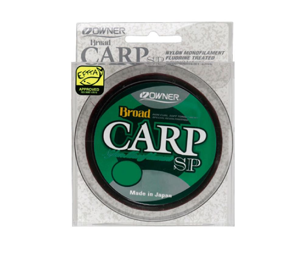 OWNER Леска Broad Carp SP brown 300м 0.28мм 5.9кг